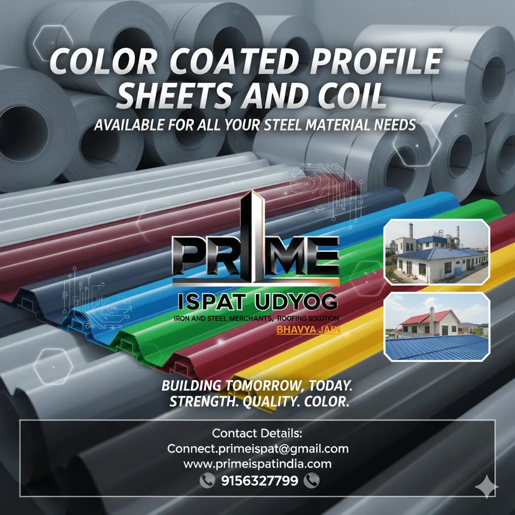 Color Coated Profile Sheets And Coil Manufacturer and Supplier