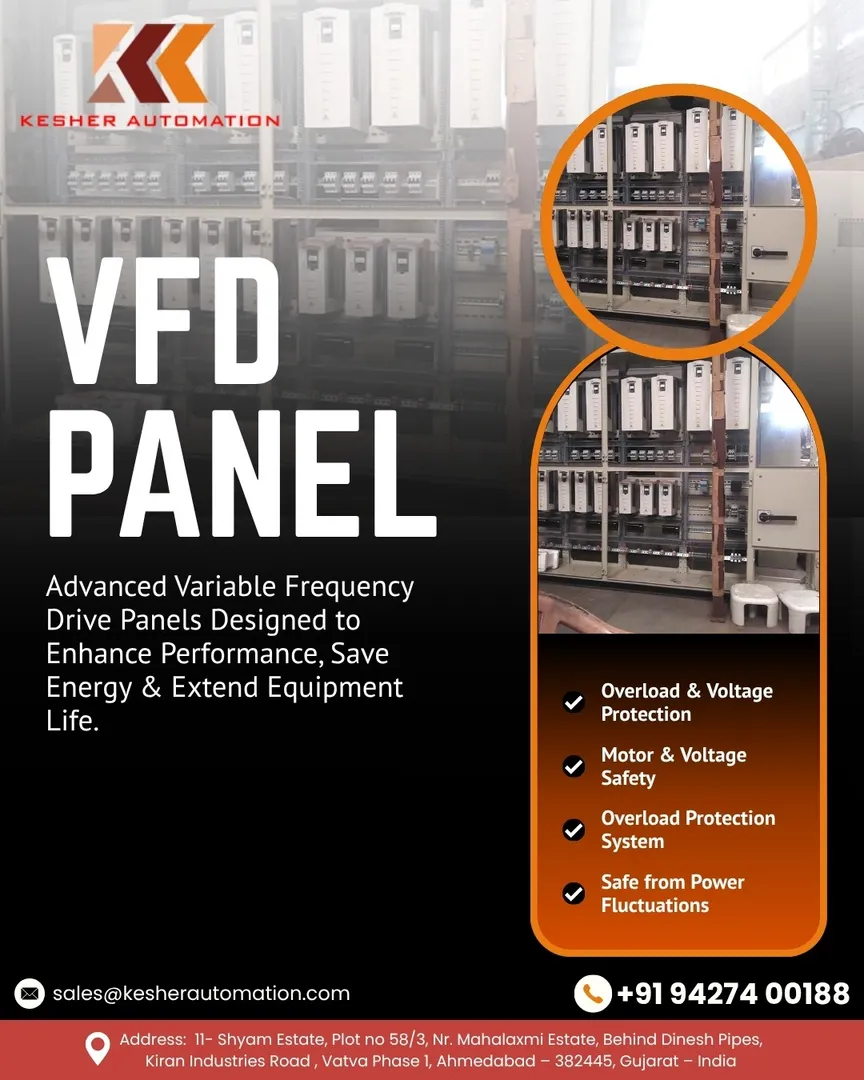 Variable Frequency Drive Panels Manufacturer in India.