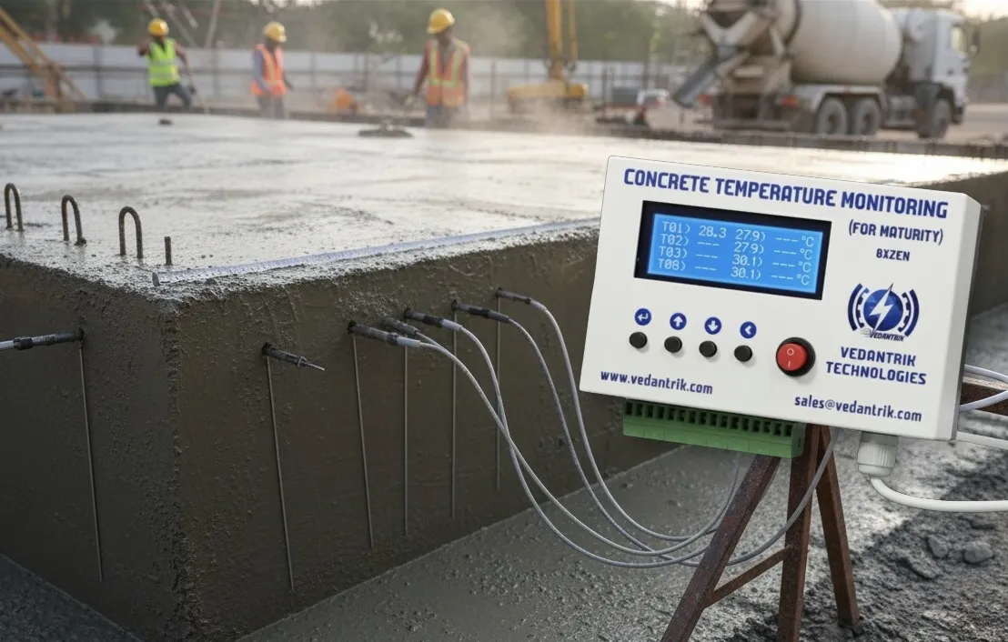 Mass Concrete Temperature Monitoring