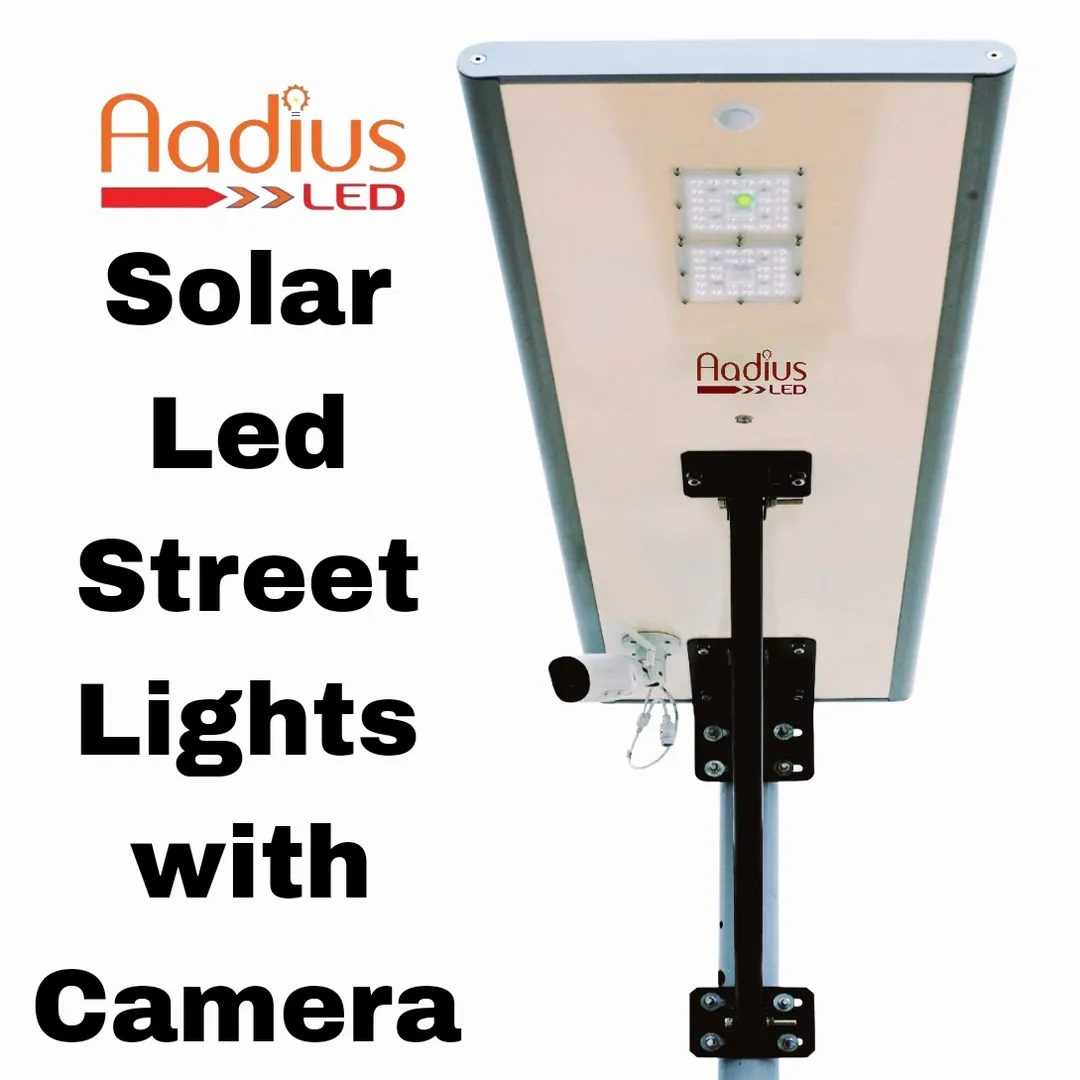 Solar Led Street Lights with Camera