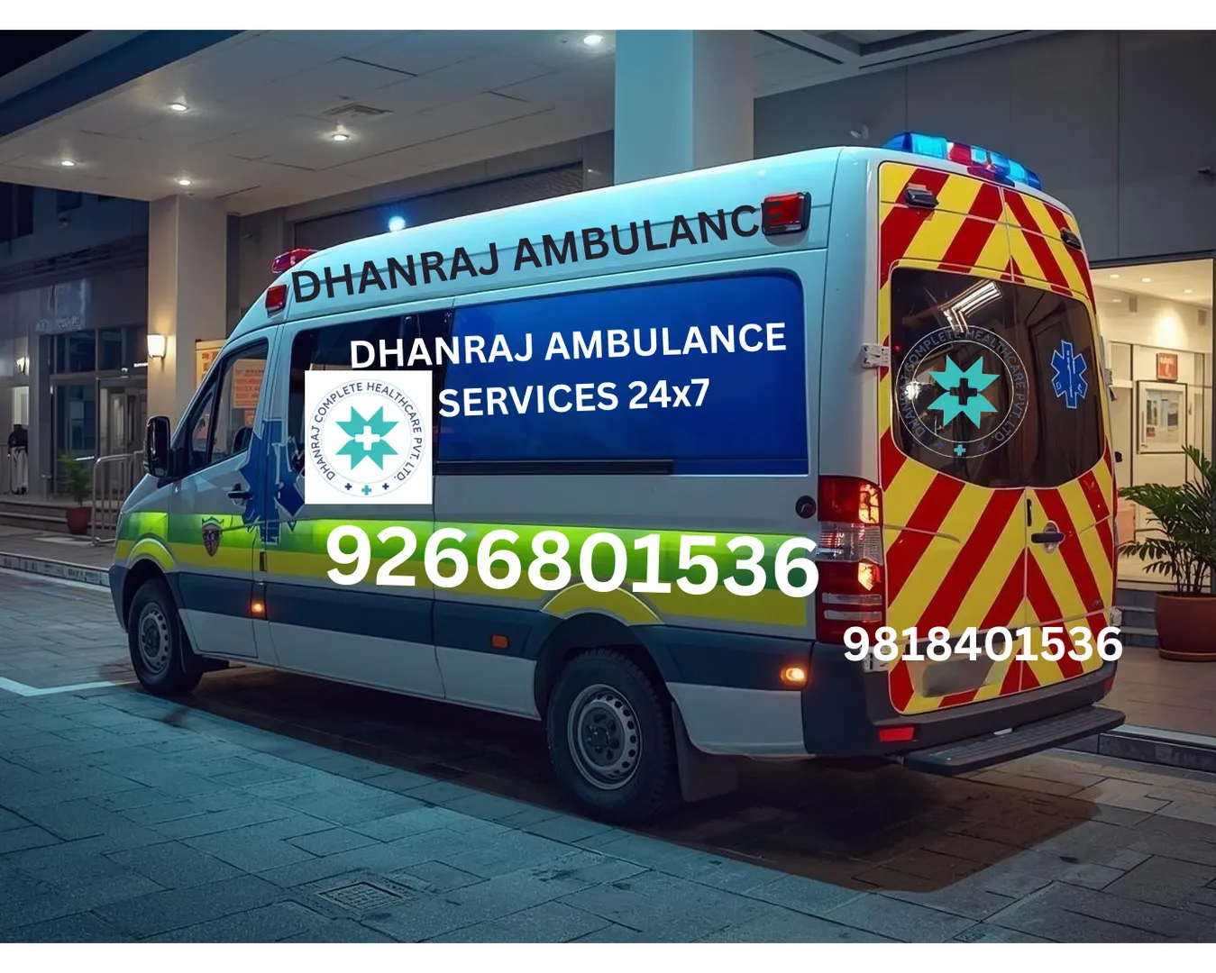 Ambulance Services New delhi .