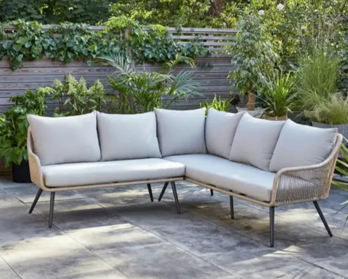 Rope Outdoor L Shape Sofa Set in Delhi