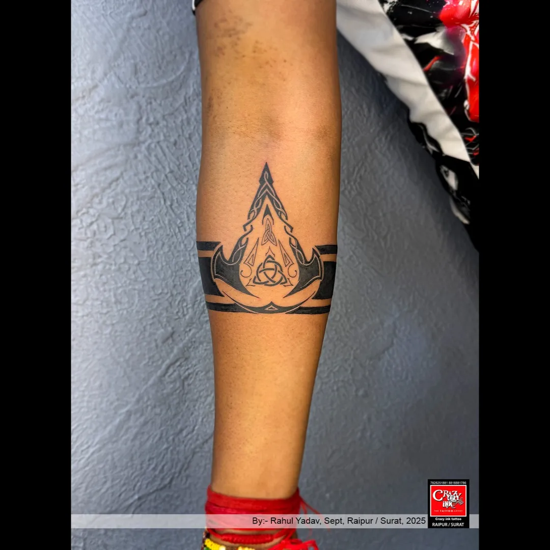 ASSASSIN'S CREED INSPIRED FOREARM BAND TATTOO
This tattoo design is inspired by the iconic ...