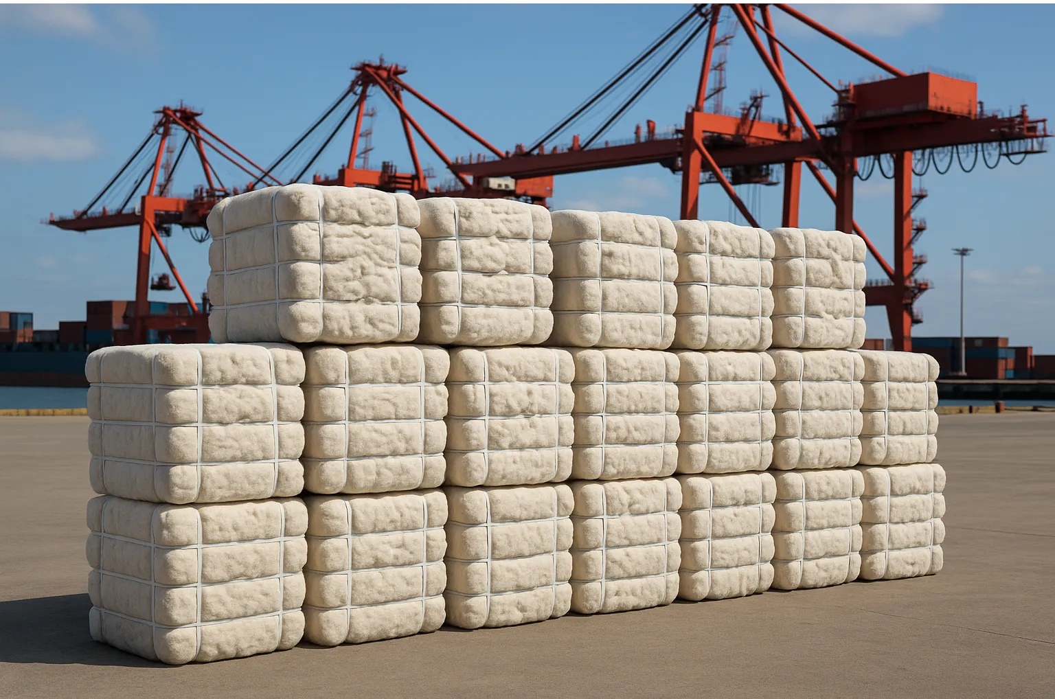 Supplying Quality Cotton Bales for Global Textile Manufacturing