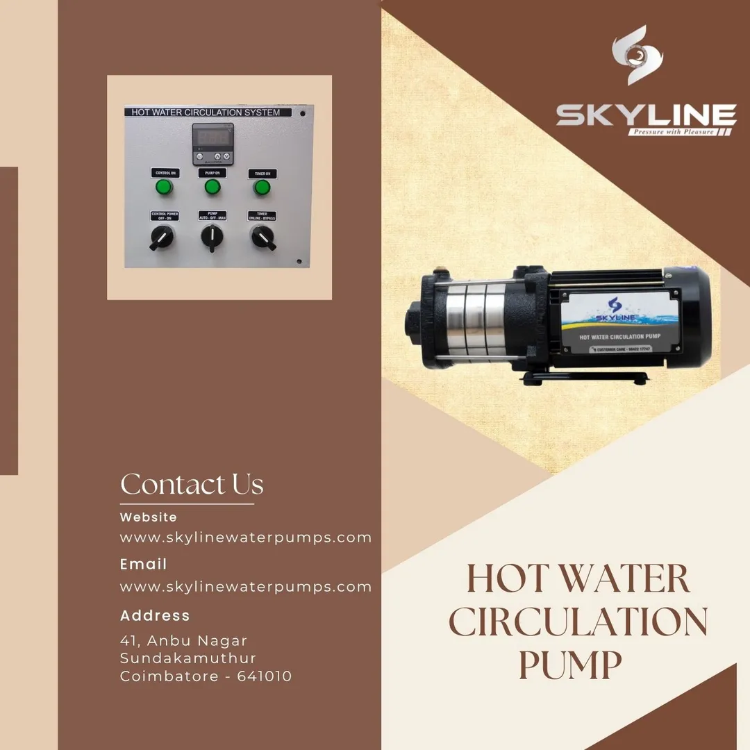 Hot Water Circulation Pump in Erode