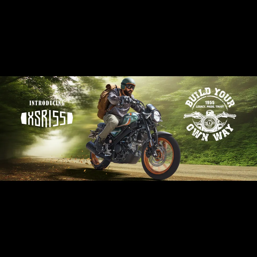 The Yamaha XSR 155 Café Racer and Scrambler Editions have arrived at Vijaylaxmi Yamaha, Viman Nagar ...