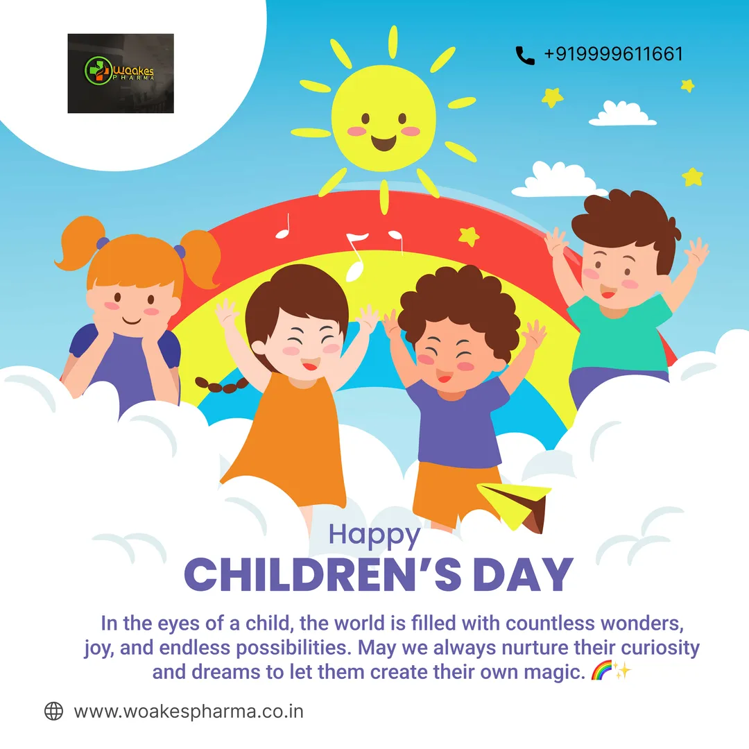 ๐ Happy Childrenโs Day! ๐ Every child is a bundle of joy, a spark of creativity, and a dream of to...