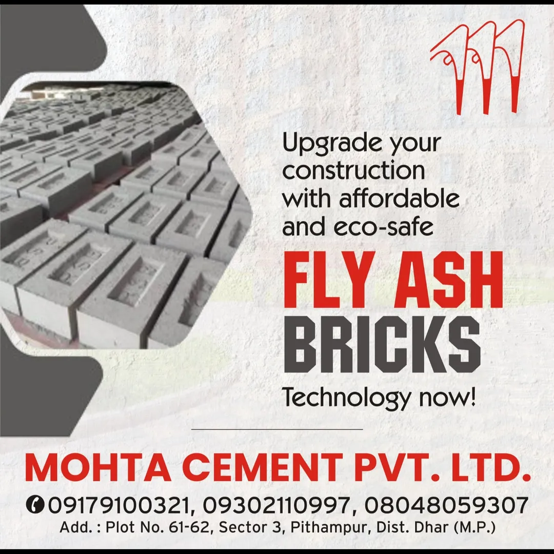 Flyash Blocks Wholesaler in Indore
Mohta Cement Pvt. Ltd. is a leading Flyash Blocks wholesaler in ...