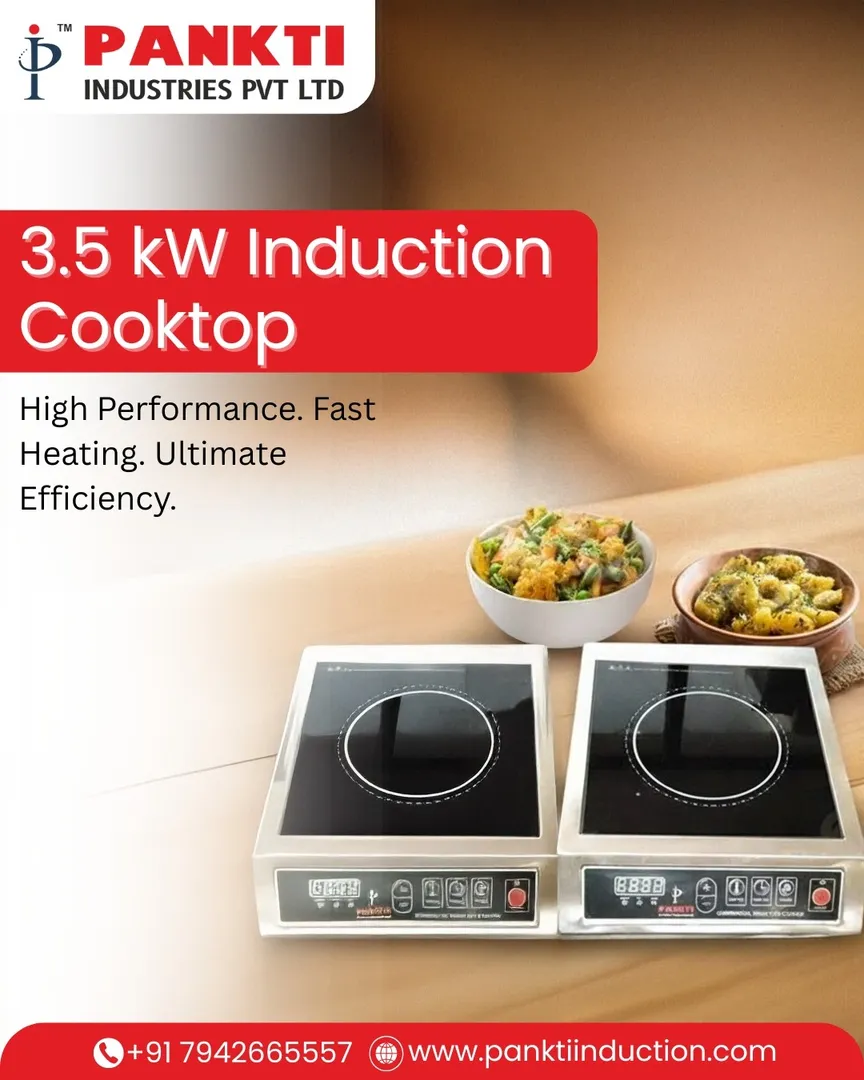 3.5kW Induction Cooktop Manufacturer in India.