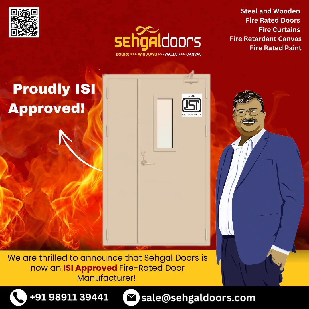 Sehgal Doors is now ISI Certified