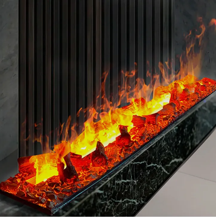 Artificial Charcoal Log Fireplace in Noida