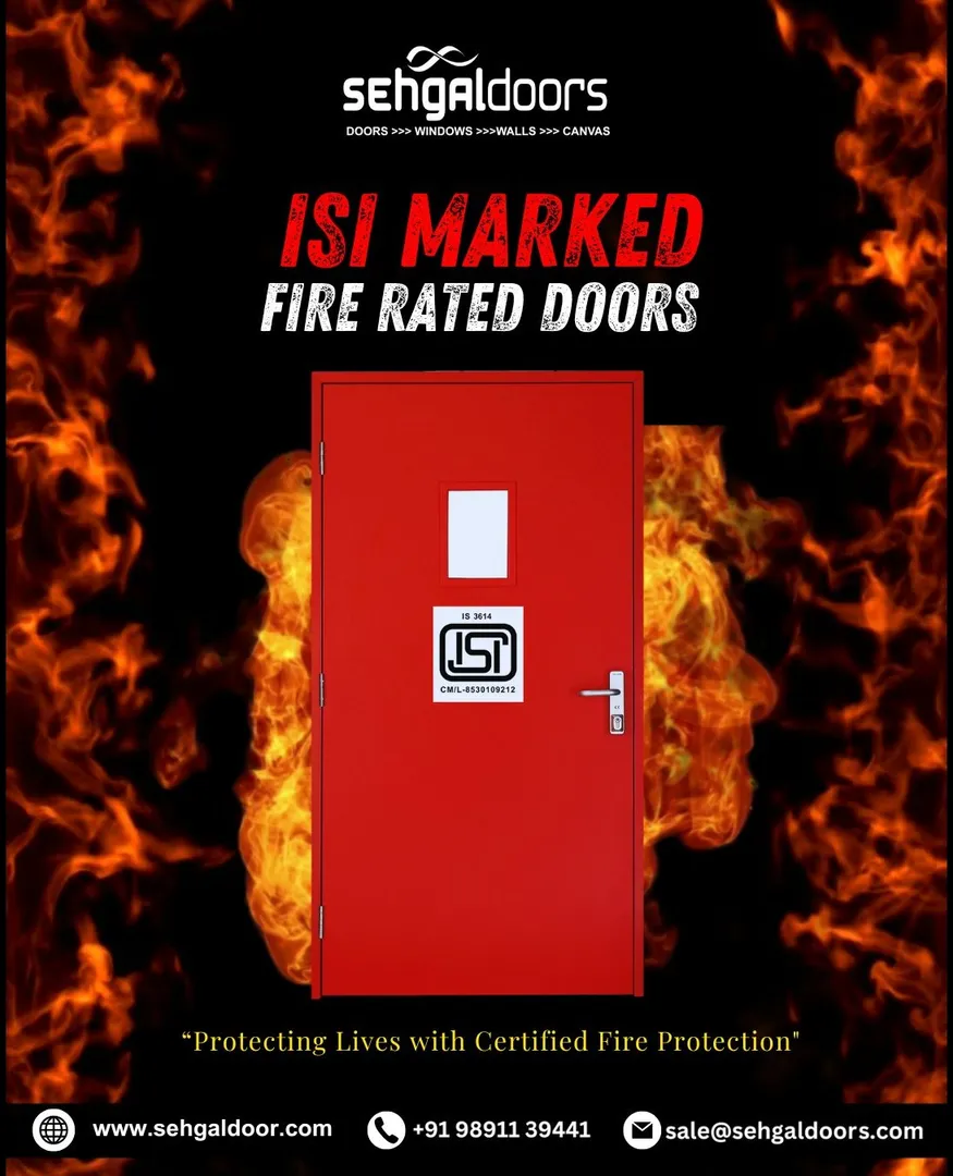 Sehgal Doors’ ISI Marked Fire Rated Doors
