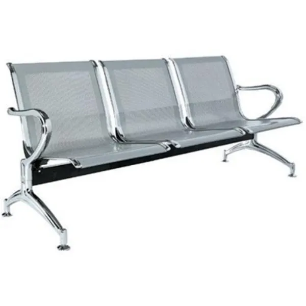 šŖ Medilio Plus ā SS Waiting Chair (3 Seater)