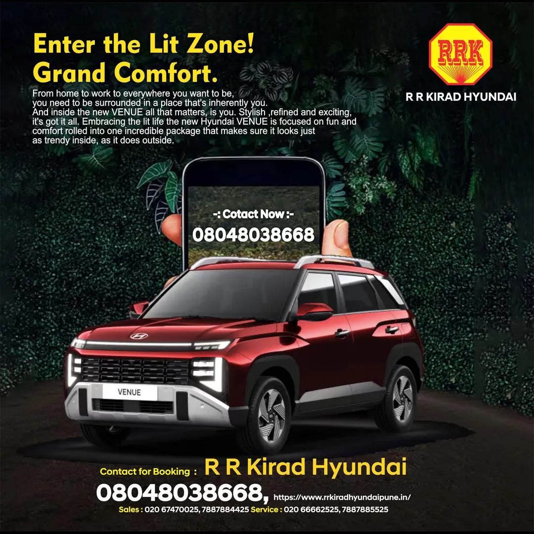 Best SUV Car Hyundai New VENUE in Pune