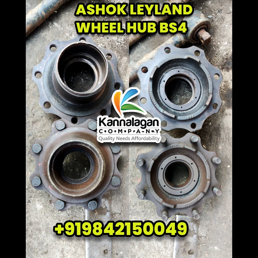 Ashok Leyland Wheel Hub BS4 – Premium Quality | N. Kannalagan Company, Madurai.