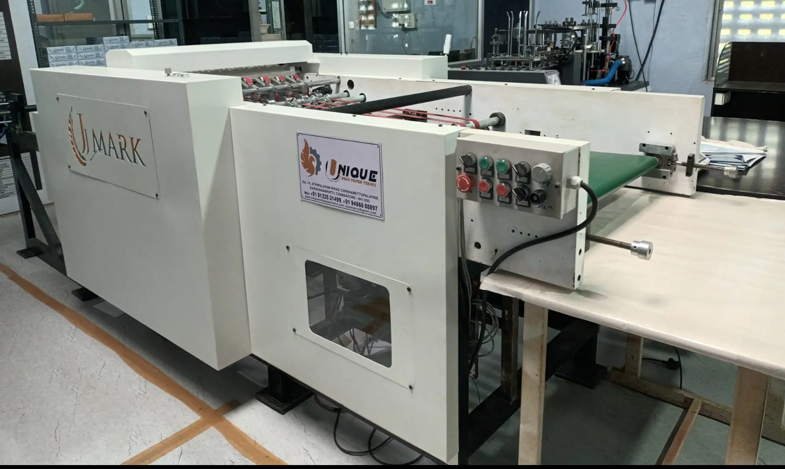 JJ Mark A4 Sheeter machine