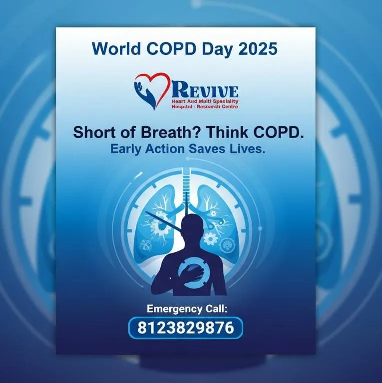 “World COPD Day 2025 – Breathe Better with Revive Hospital”
