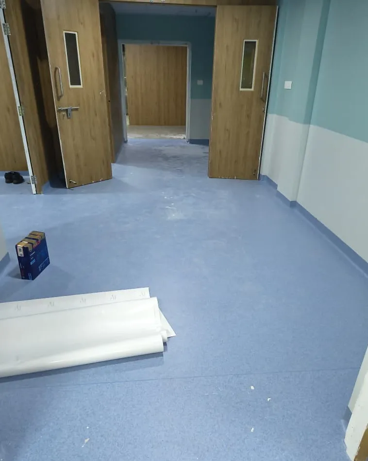Best Homogeneous PVC Vinyl Flooring for Hospital Manufacturer, Trader, Dealer, Supplier We Panipat C...