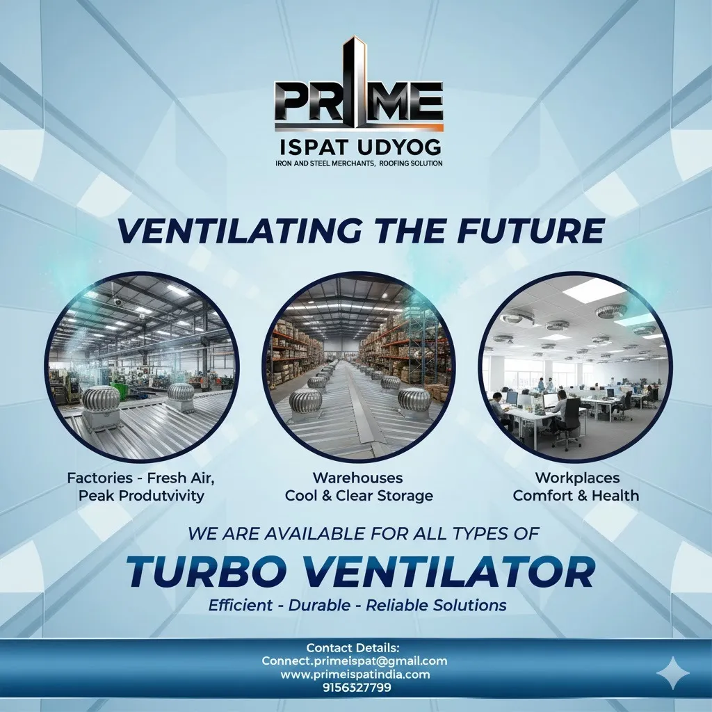 Turbo Ventilator Manufacturer and Supplier