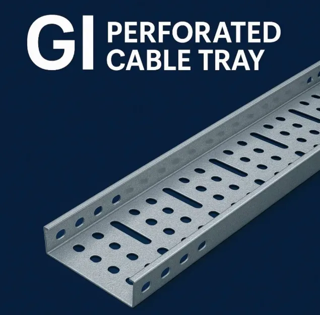GI Perforated Cable Tray Manufacturer in Pune – Smart Design for Efficient Cable Handling