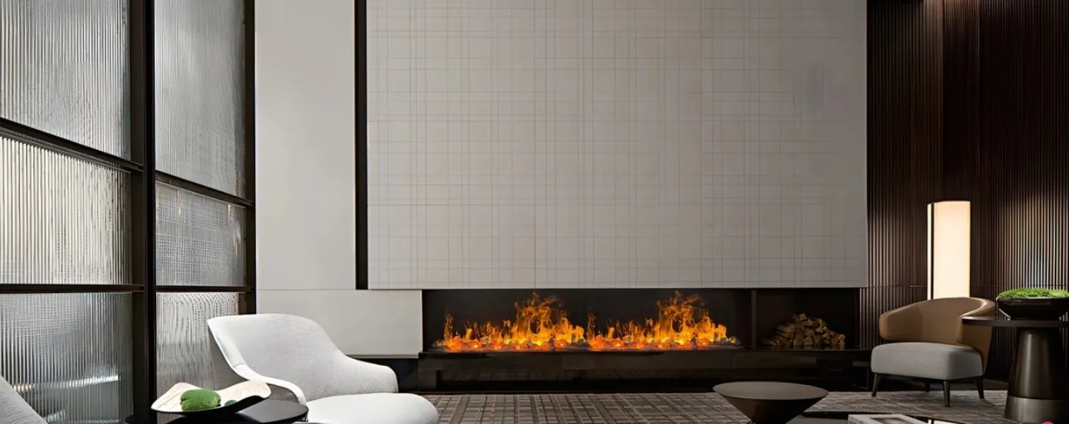 Cast Iron Electronic Fireplace in Gurgaon