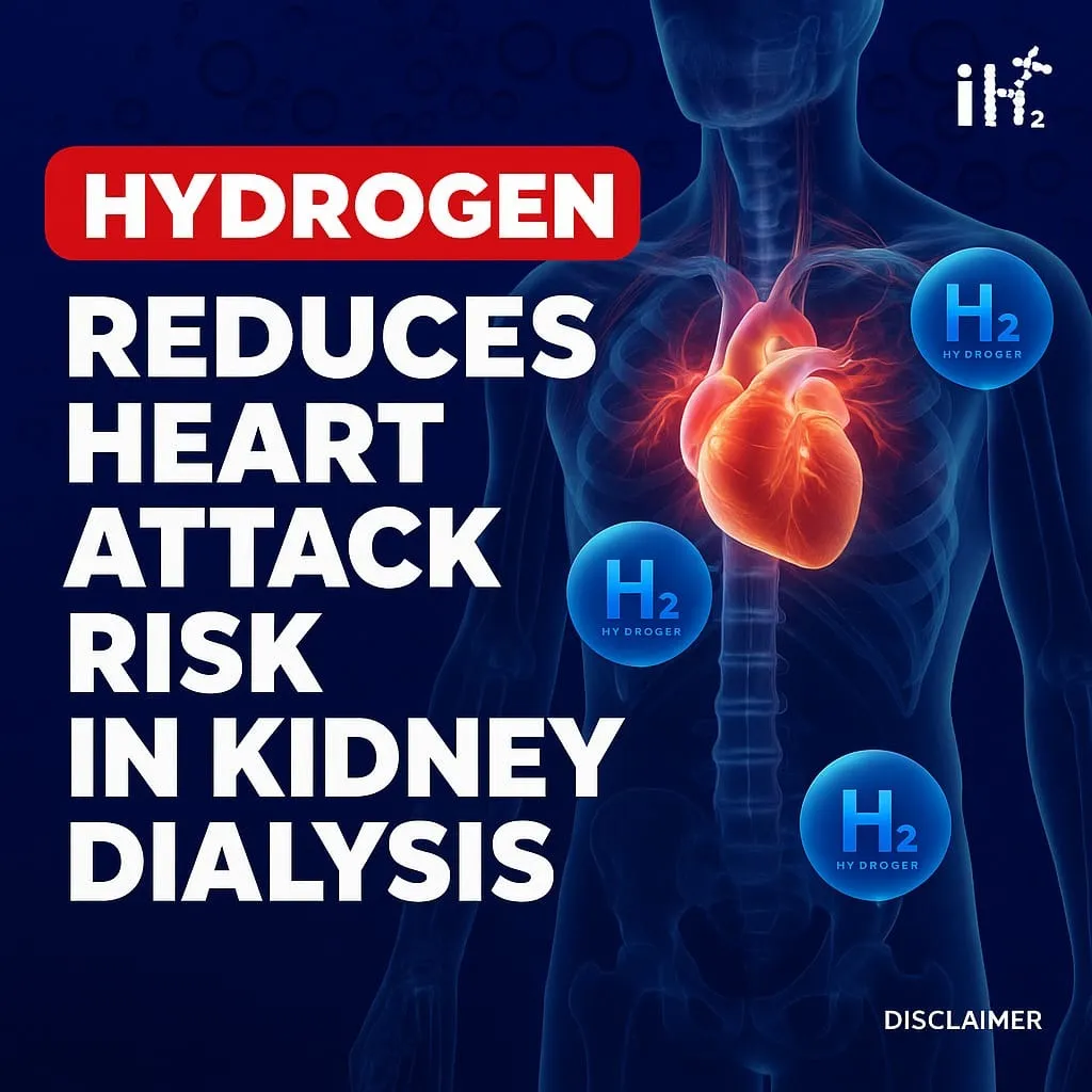 How Hydrogen Water Protects Dialysis Patients from Heart Attacks