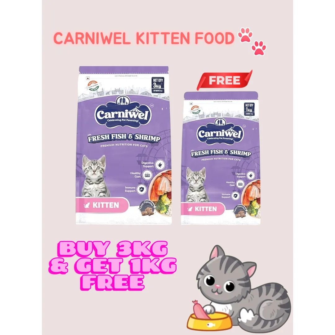 CARNIWEL CAT DRY FOOD -- FEED LOVE DAILY