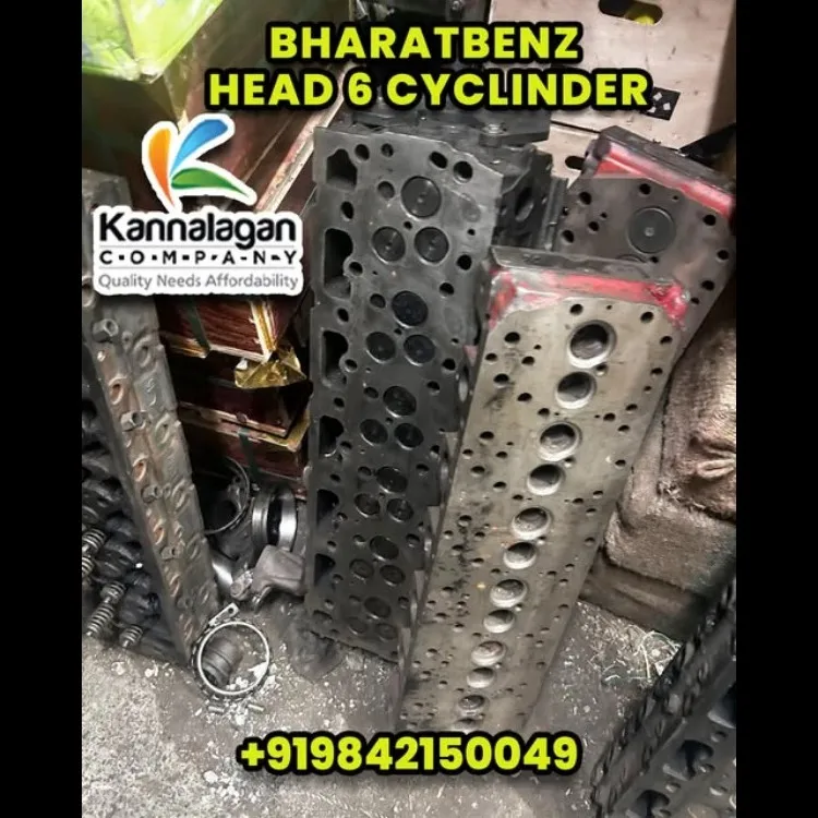BharatBenz Head 6 Cylinder – Premium Quality Spare Parts at N. Kannalagan Company, Madurai.