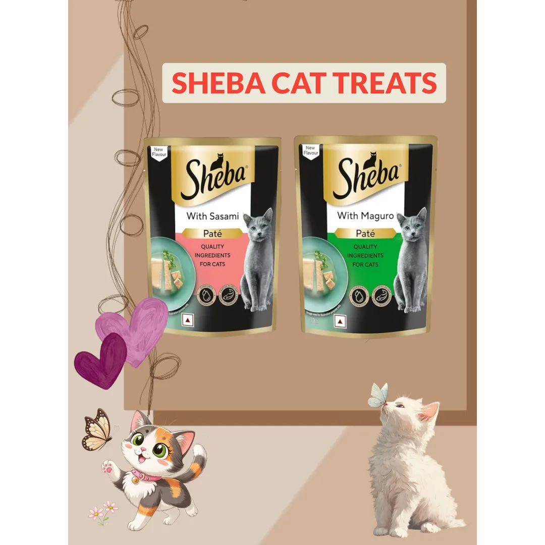 SHEBA CAT TREATS - PREMIUM QUALITY TREATS