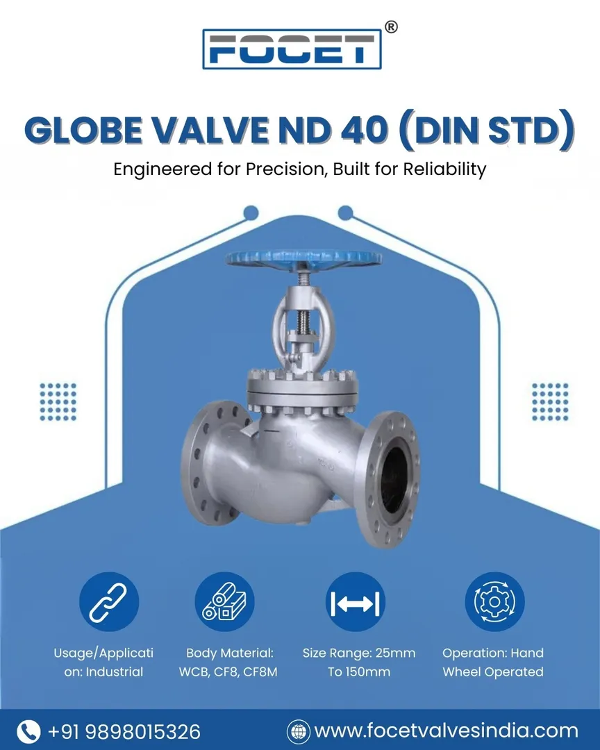 Top Globe Valve Manufacturer in India.