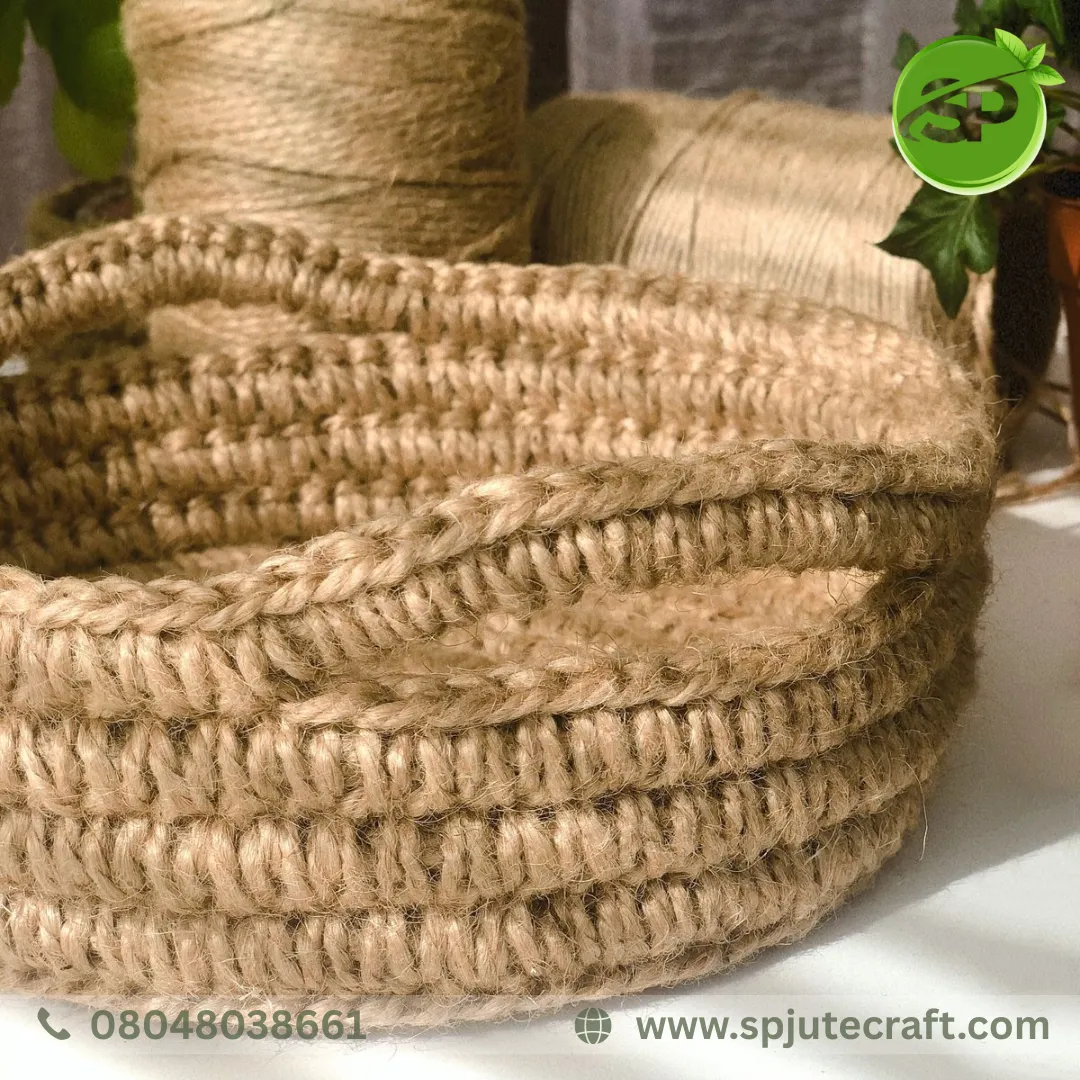 Crafted with strength, texture, and pure sustainability — our Jute Rope Bases are perfect for creati...