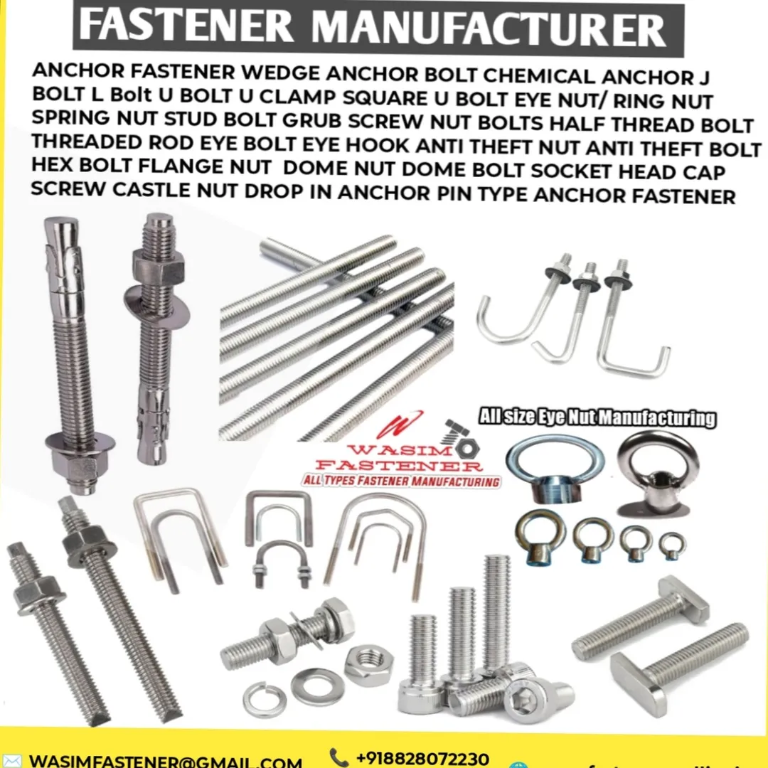 SS Wedge Anchor Fastener SS 304 Wedge Anchor Fastener SS 316 Wedge Anchor Fastener SS Anchor Bolt SS