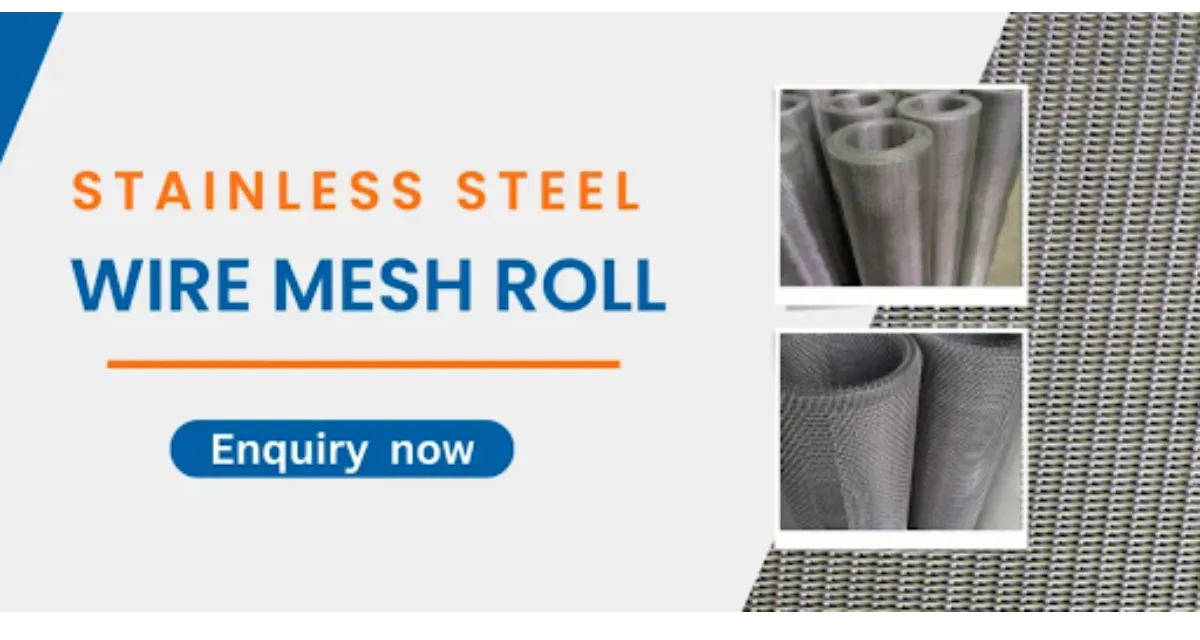 Stainless Steel Wire Mesh Roll Manufacturer in Gurgaon - Quality that Protects
