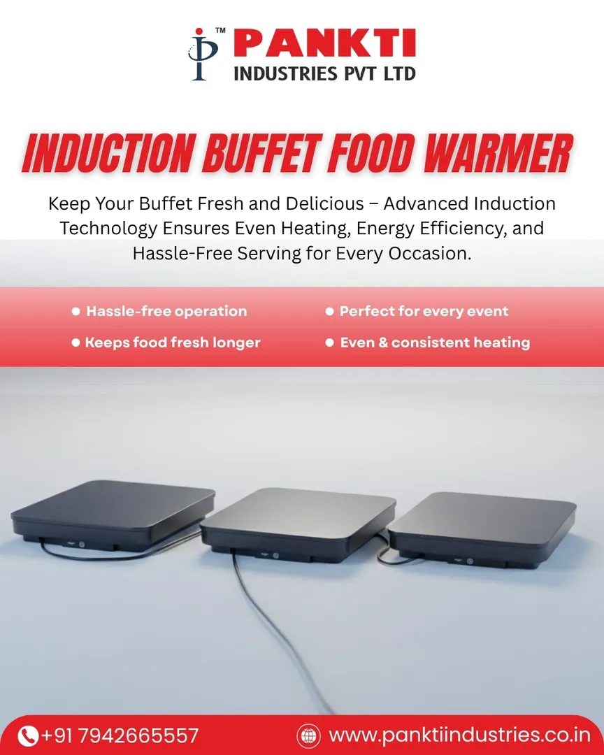 Induction Buffet Food Warmer Manufacturer in India.