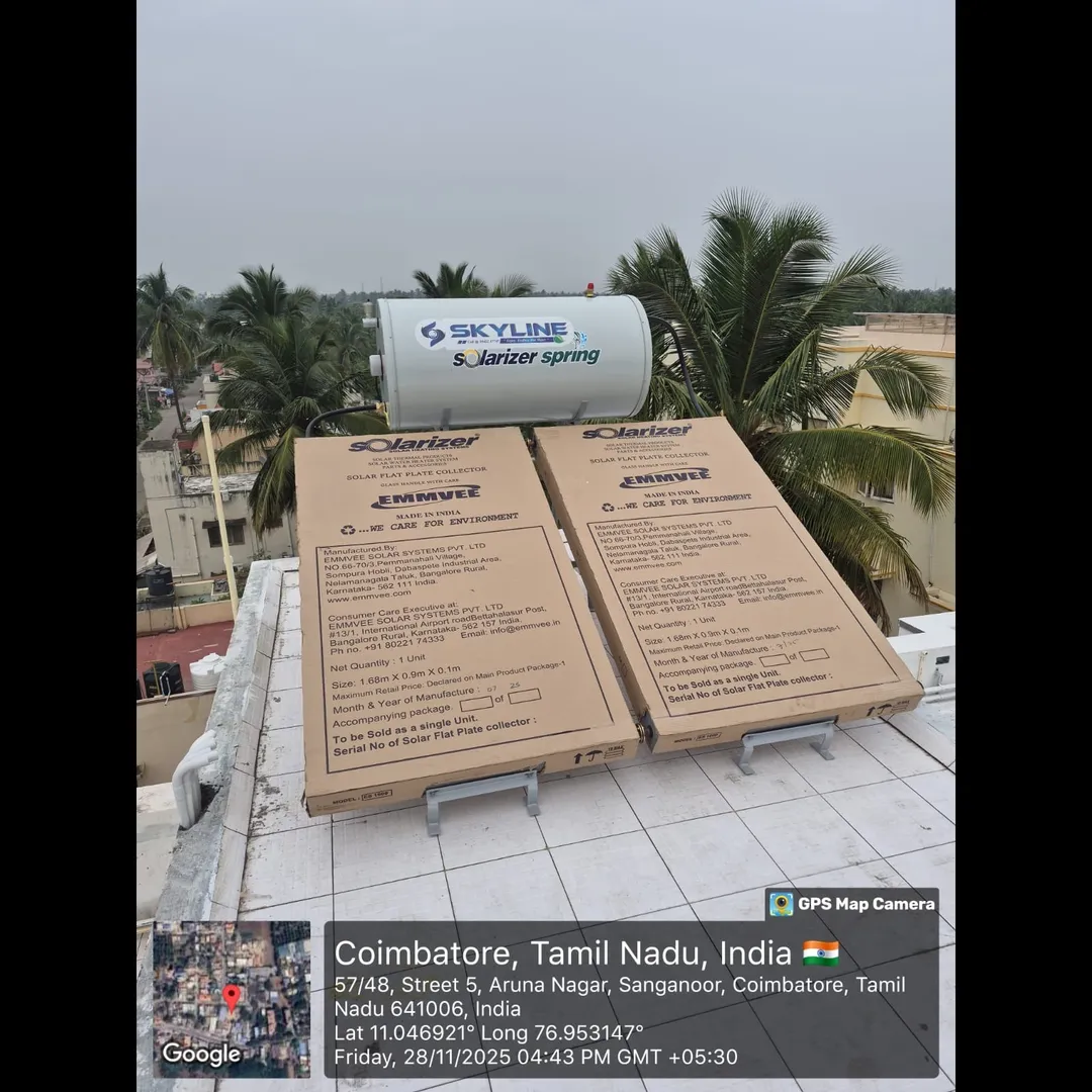 Skyline Solar Water Heater in Coimbatore