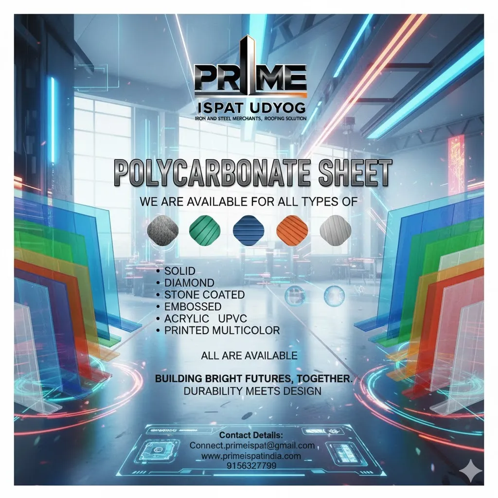 Polycarbonate Sheet leading Manufacturer and Supplier