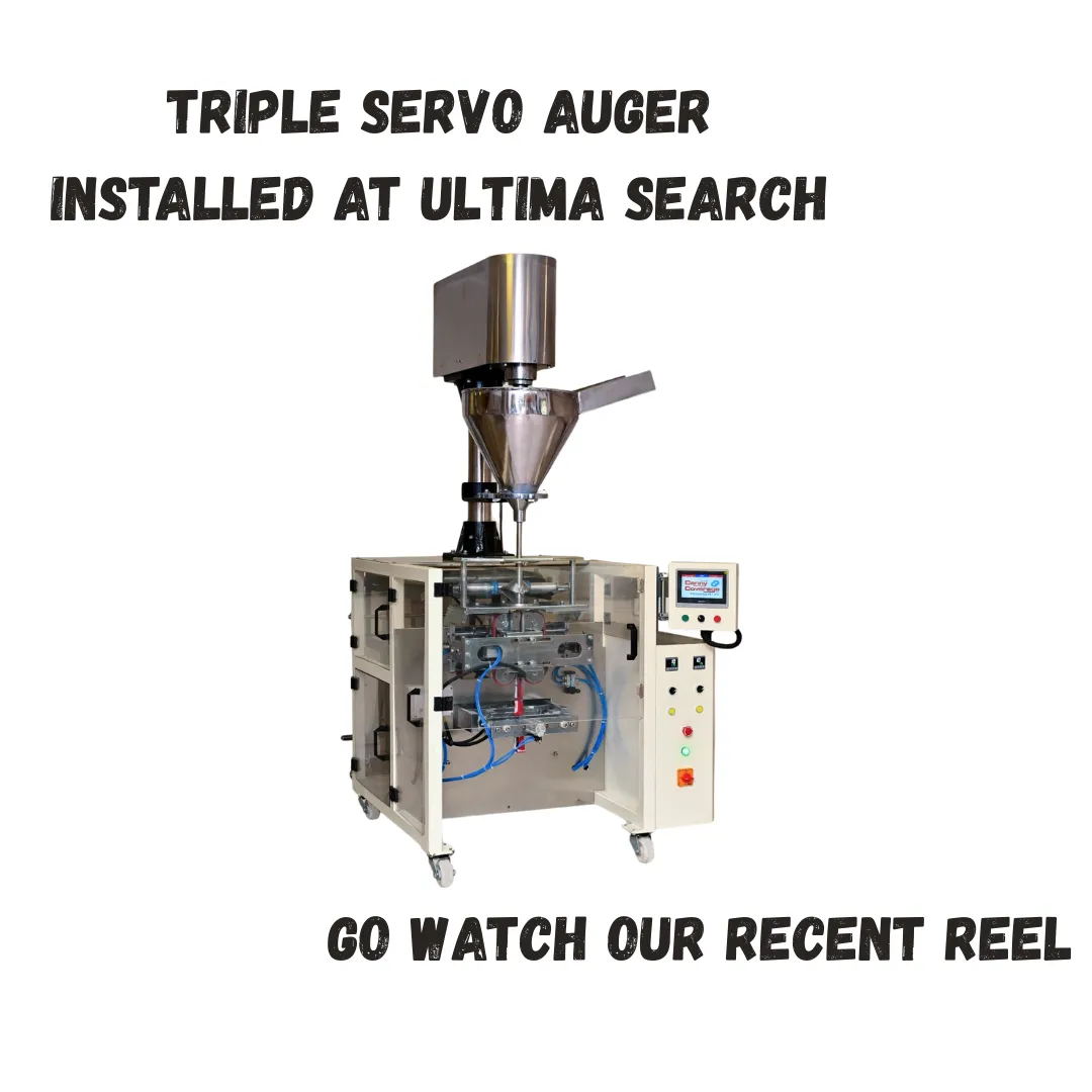 Triple Servo Auger Machine installed at Ultima Search! ✅
Go watch our recent reel:-https://www.inst...