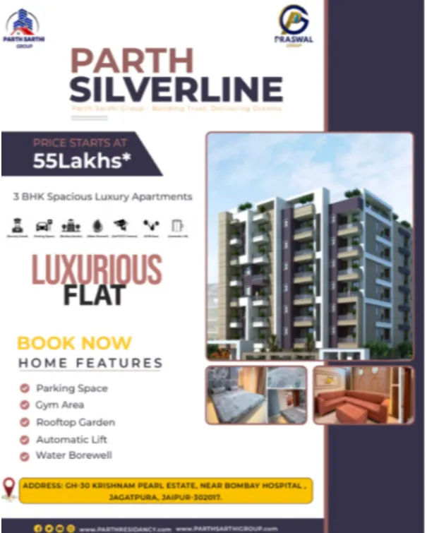 Ready to Move Flats Jaipur – Hassle-Free Modern Living