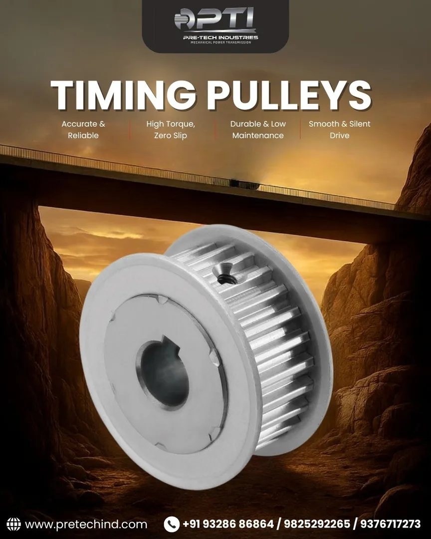 Best Timing Pulleys Manufacturers in India.