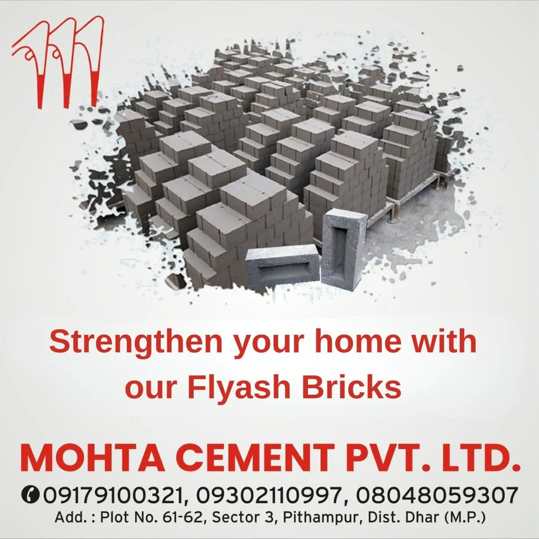 Best Fly Ash Bricks Supplier in Indore
Mohta Cement Pvt. Ltd. is one of the best and most trusted f...