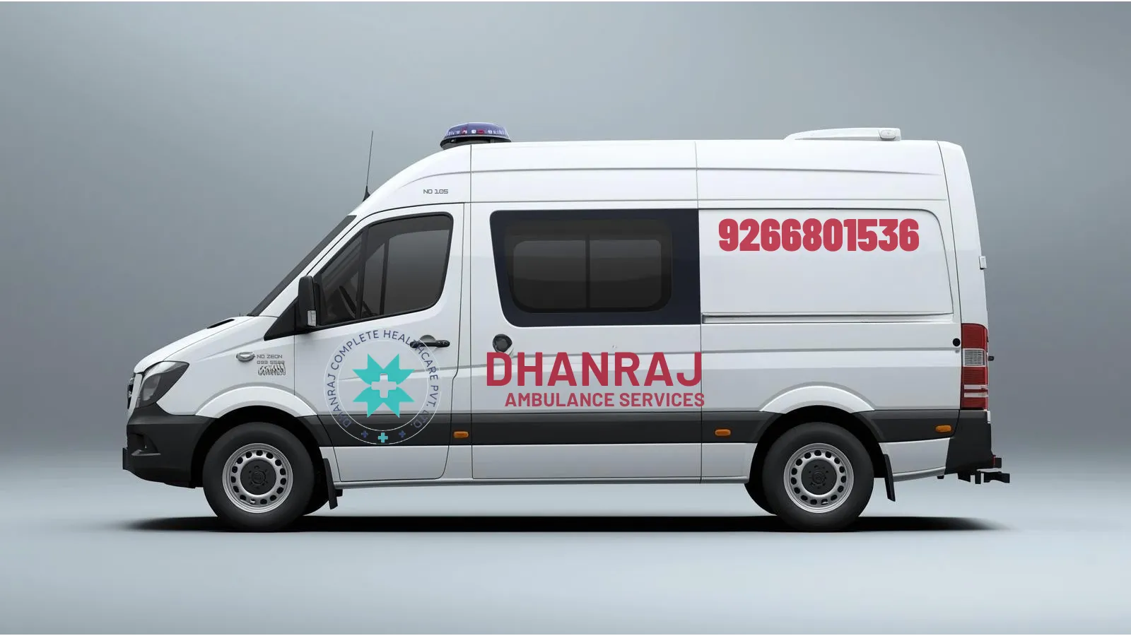 Best Emergency Ambulance in Gurgaon (24×7), Dhanraj Ambulance Services.