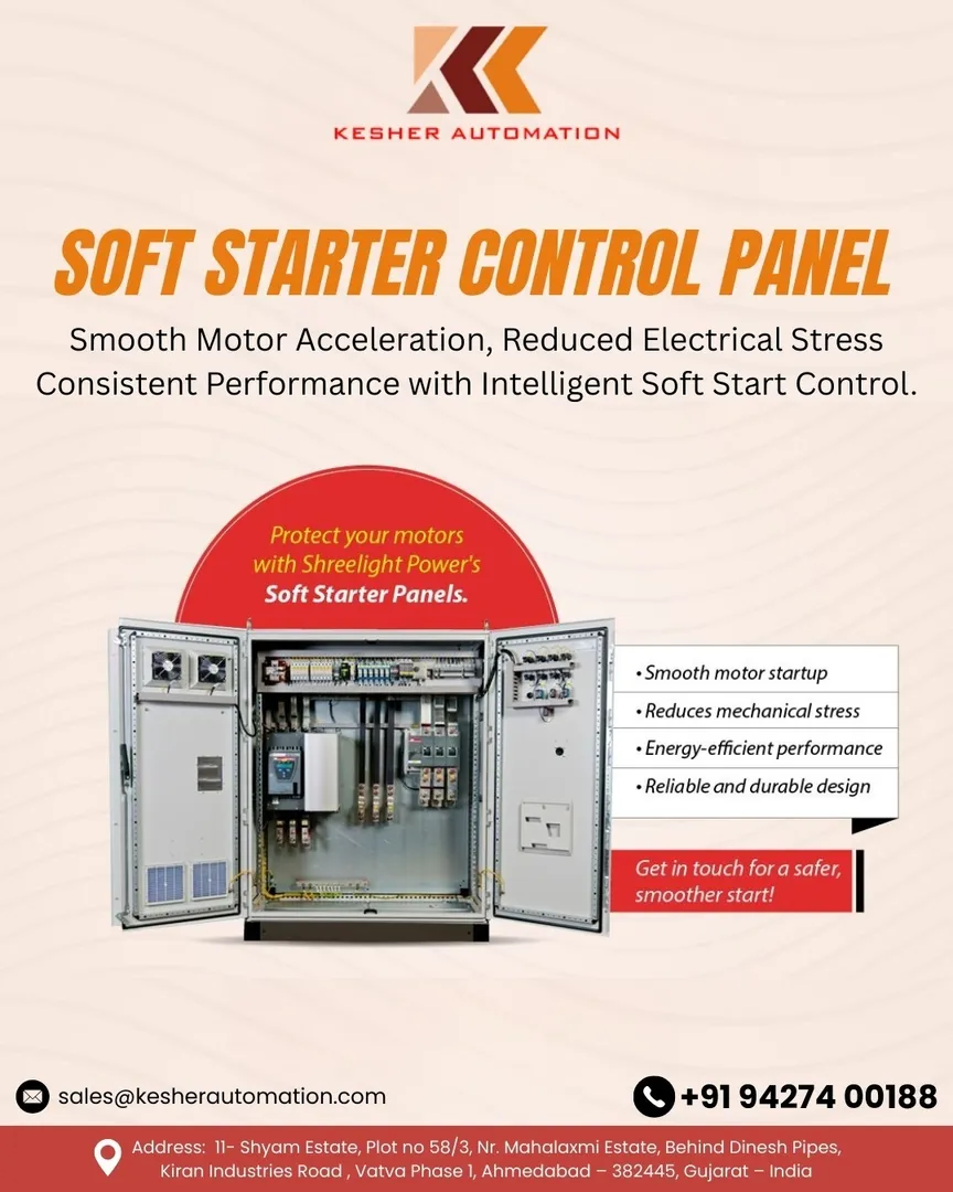 Soft Starter Control Panel Manufacturers in India