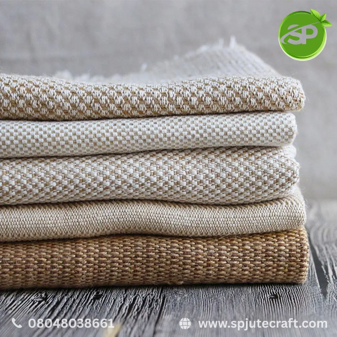 “Quality jute fabric ka asli maza tab aata hai jab texture, finish aur strength — teenon perfect ho....