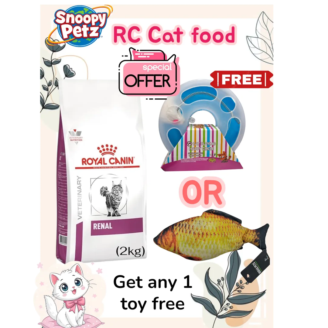 ROYAL CANIN RENAL FELINE FOOD BEST OFFER ( GET ANY 1 TOY FREE) AT BORIVALI, MUMBAI
