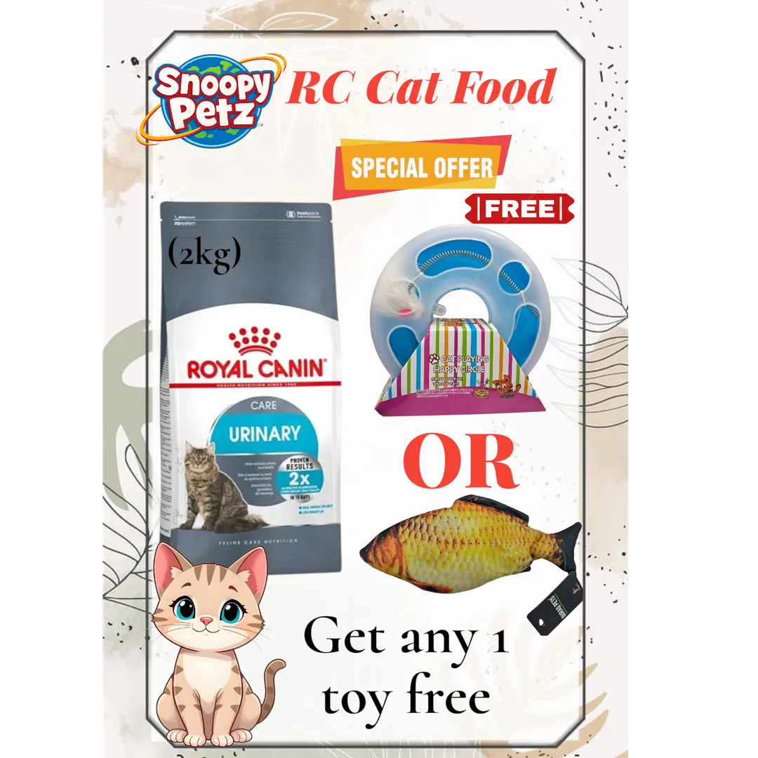 ROYAL CANIN URINARY CARE FOR CATS, SPECIAL OFFER ( GET ANY 1 TOY FREE) AT JOGESHWARI, MUMBAI