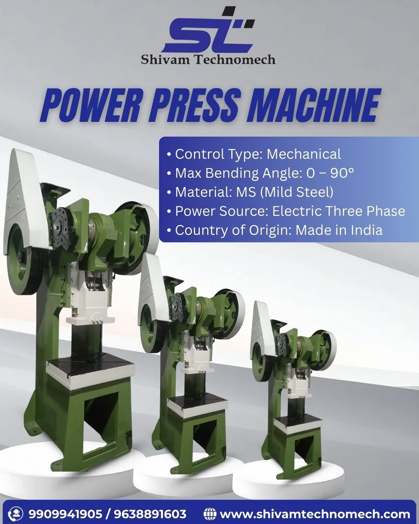 Top Power Press Machine Manufacturers in India