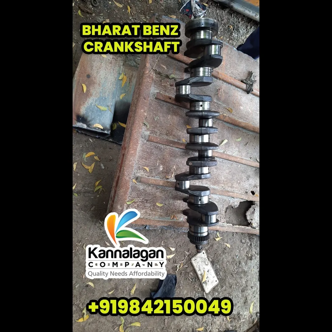 BharatBenz Crankshaft – High Quality Supply at N. Kannalagan Company, Madurai.