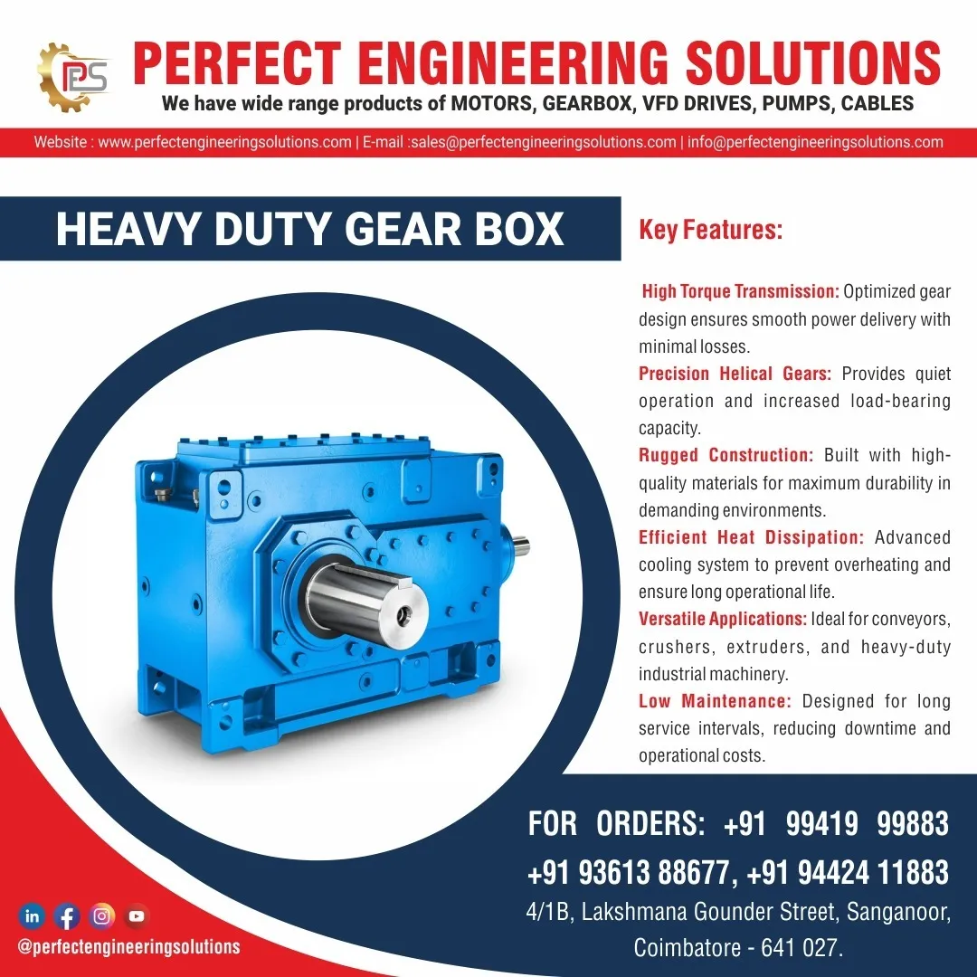 HEAVY DUTY GEAR BOX