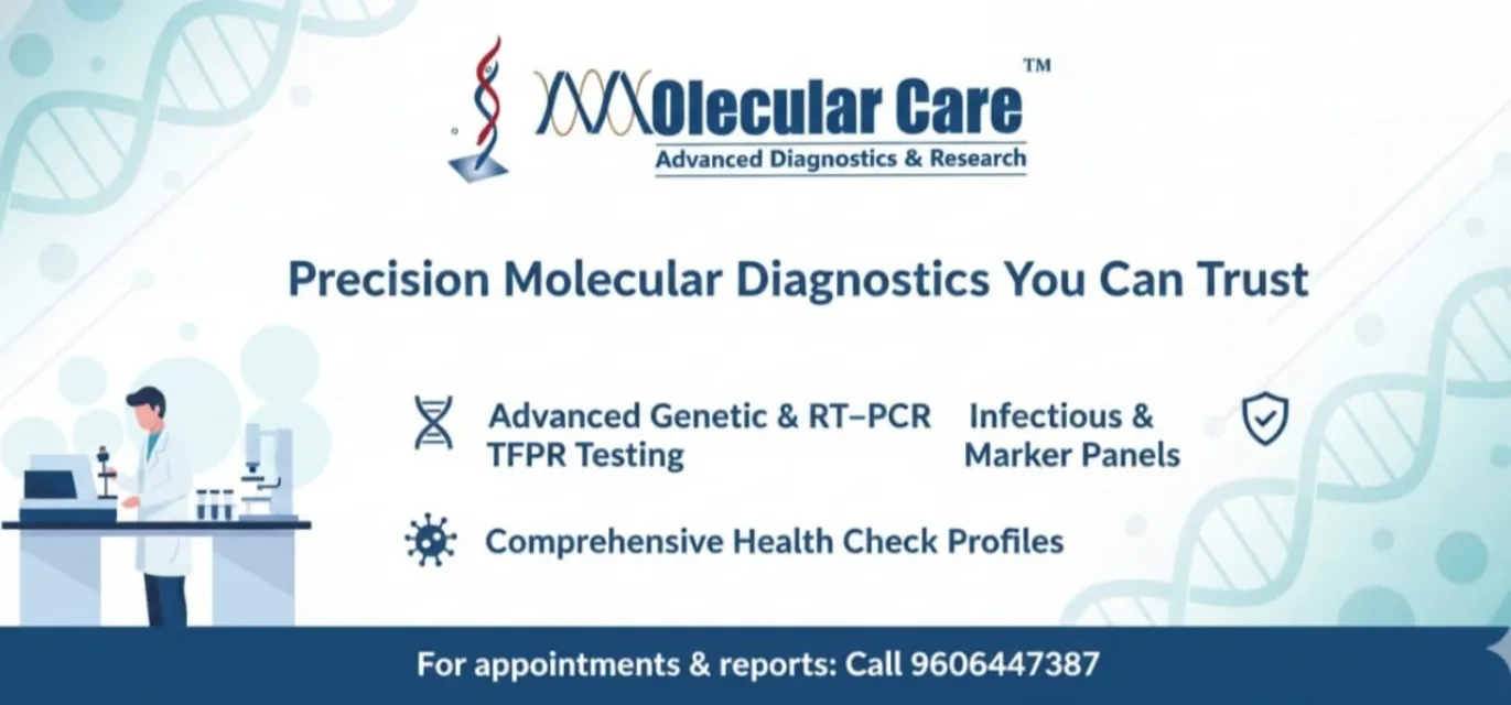 Molecular Care β Advanced Molecular Diagnostics & RT-PCR Testing in Mysore