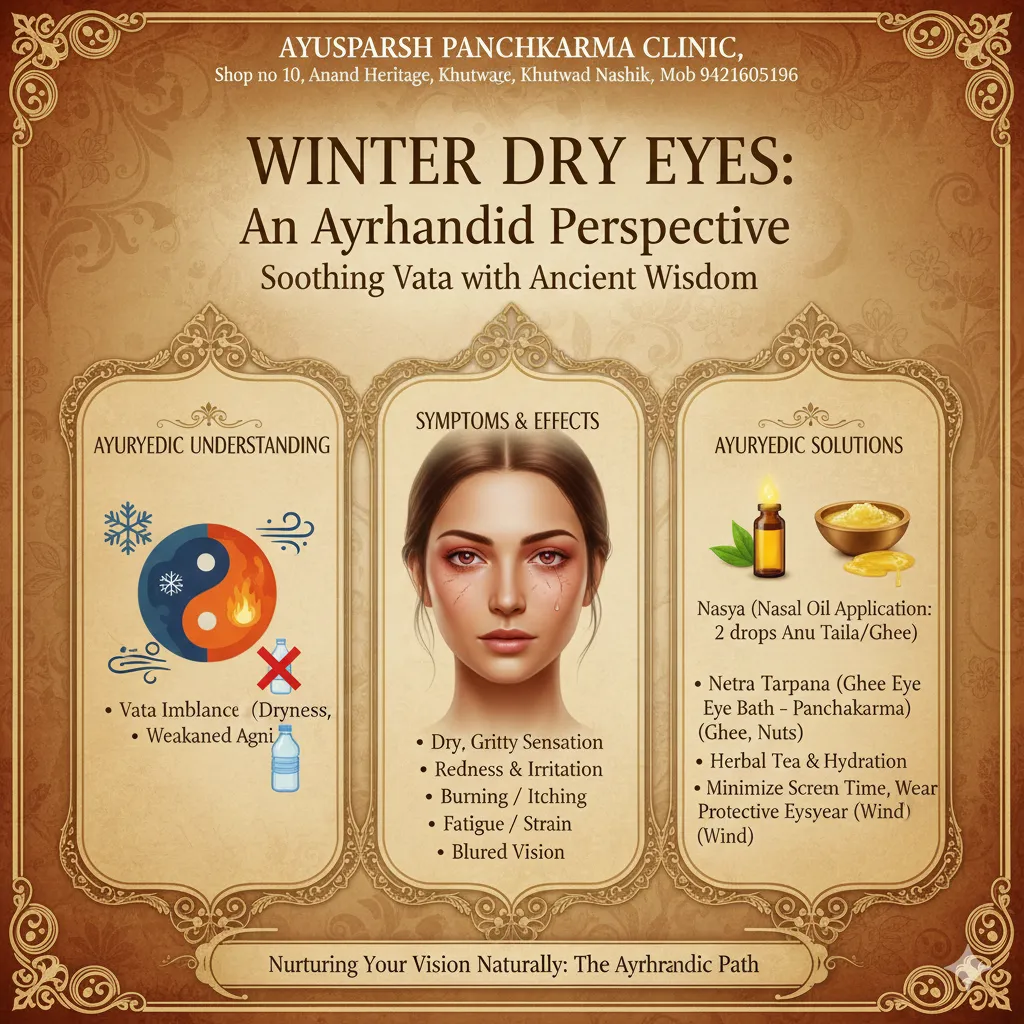 Winter Season & Dry Eyes: